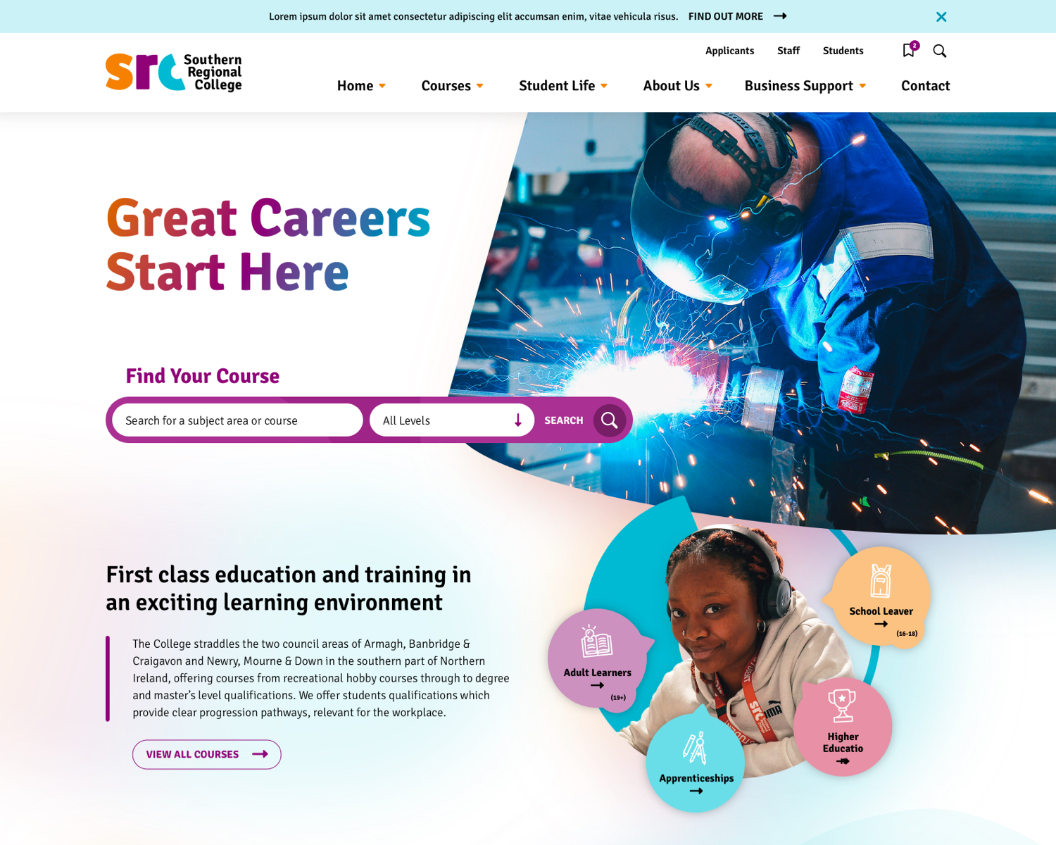 SRC website design 01