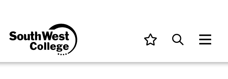 SWC mobile intro header