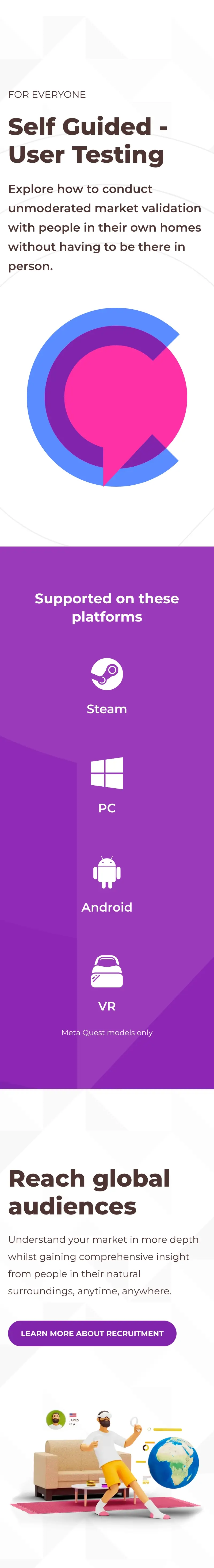 Testify mobile intro