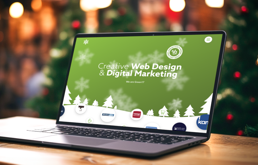 Christmas website blog